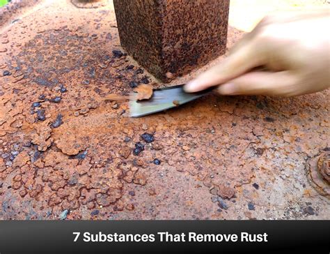 remove rust from metal house trim|rust remover for metal.